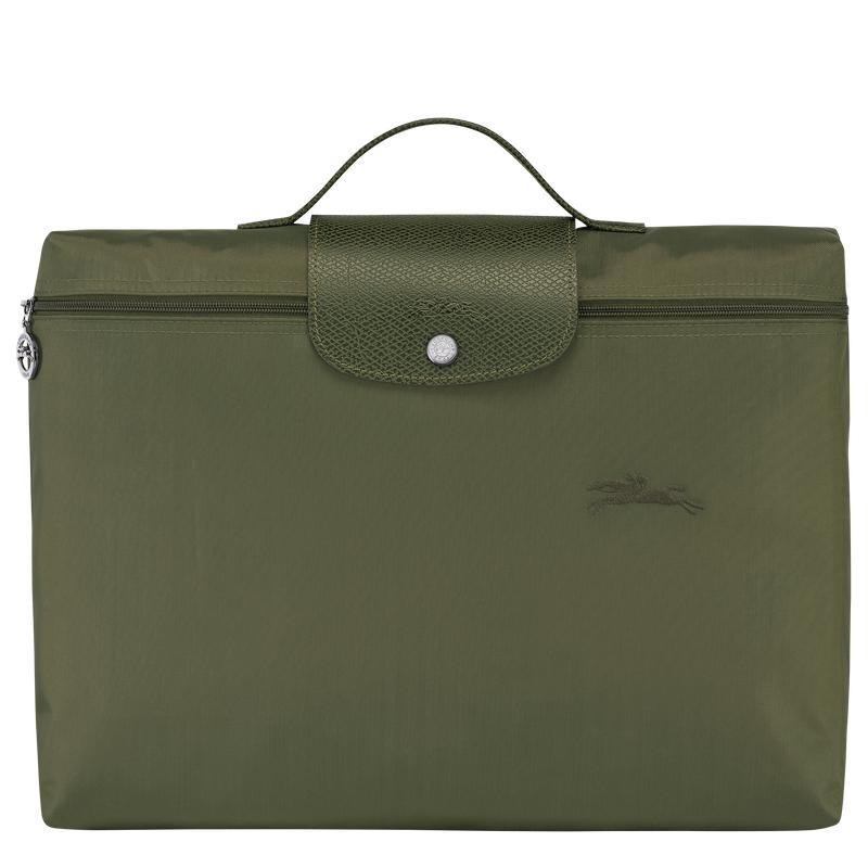 Maletín Longchamp Le Pliage Green S Hombre Verdes | TZWB-53219