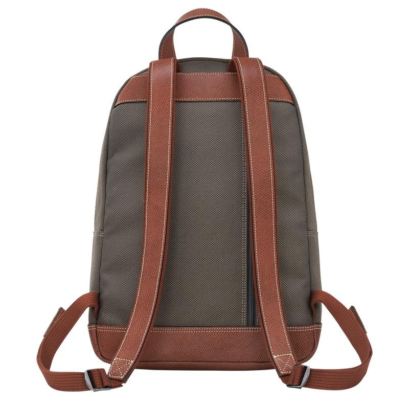 Mochilas Longchamp Boxford Hombre Marrom | AGUE-75326