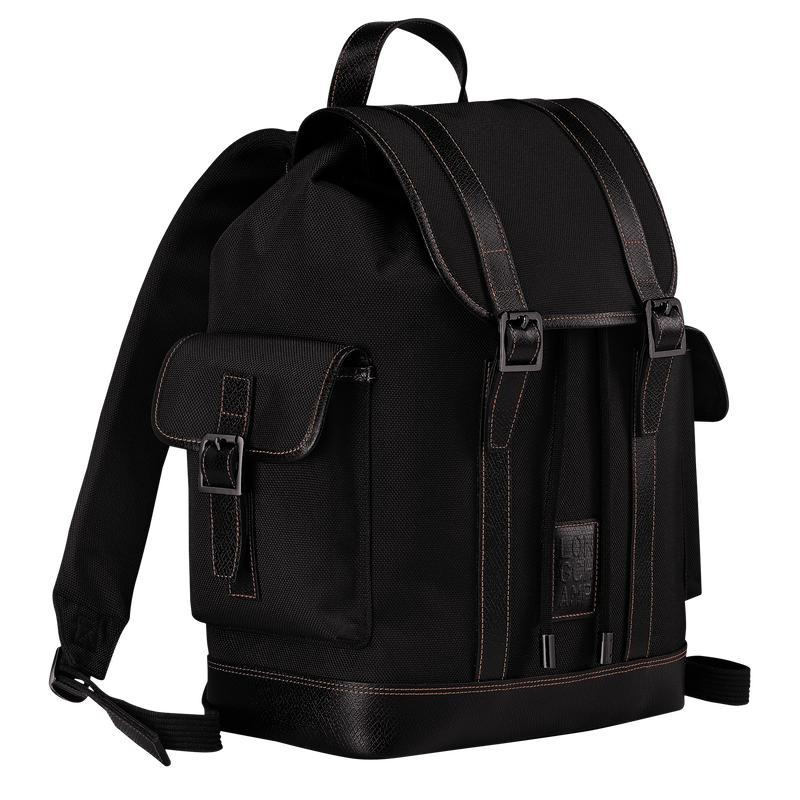 Mochilas Longchamp Boxford Hombre Negros | LONW-15263