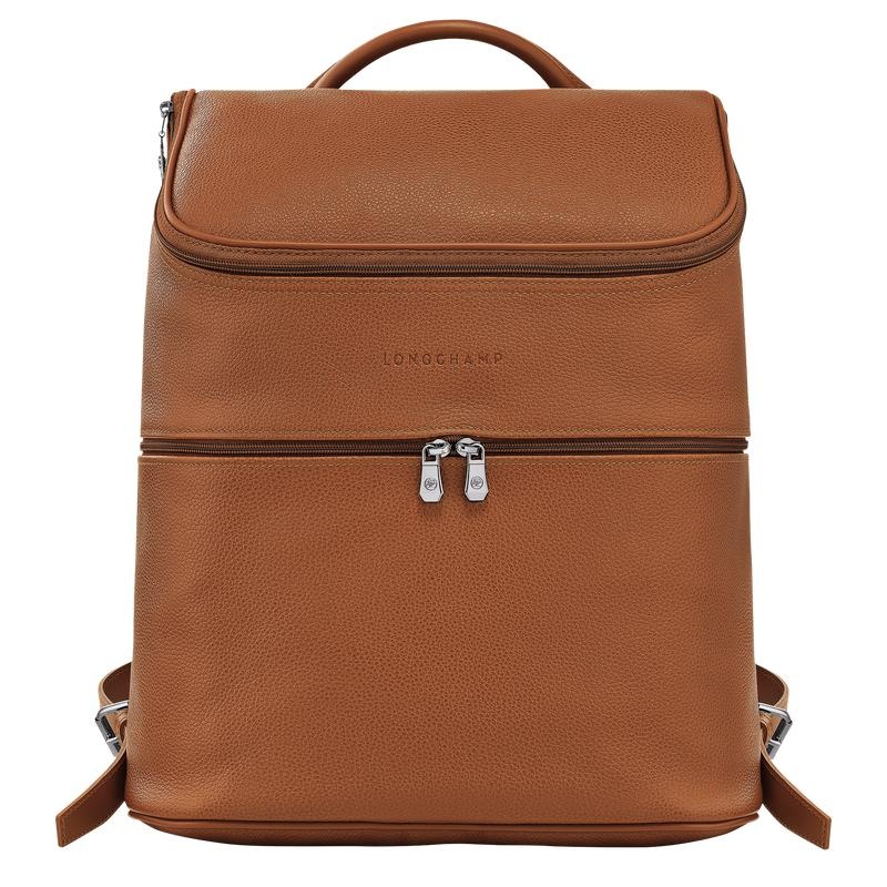 Mochilas Longchamp Le Foulonné Hombre Marrom | ADET-64291