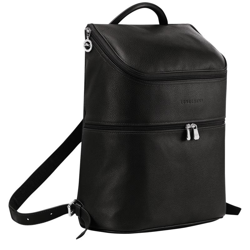 Mochilas Longchamp Le Foulonné Hombre Negros | CZXH-65970