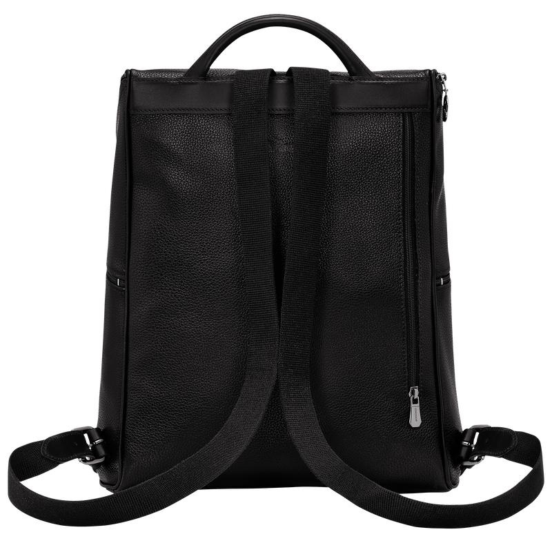 Mochilas Longchamp Le Foulonné Hombre Negros | CZXH-65970