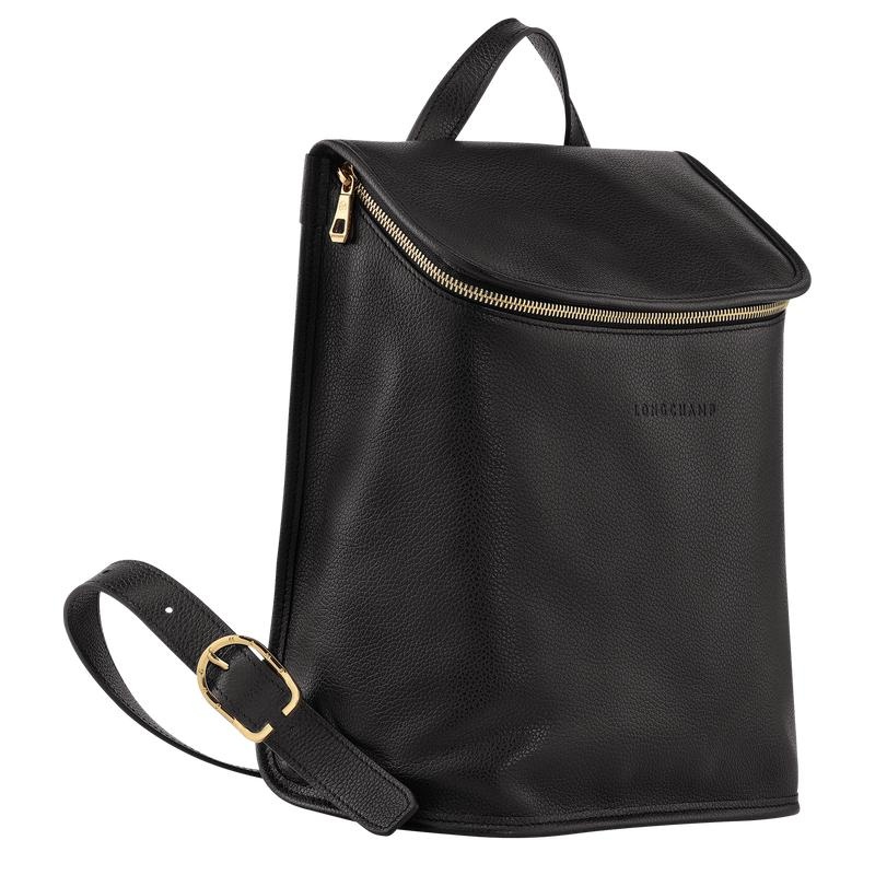 Mochilas Longchamp Le Foulonné Mujer Negros | FZHE-94056