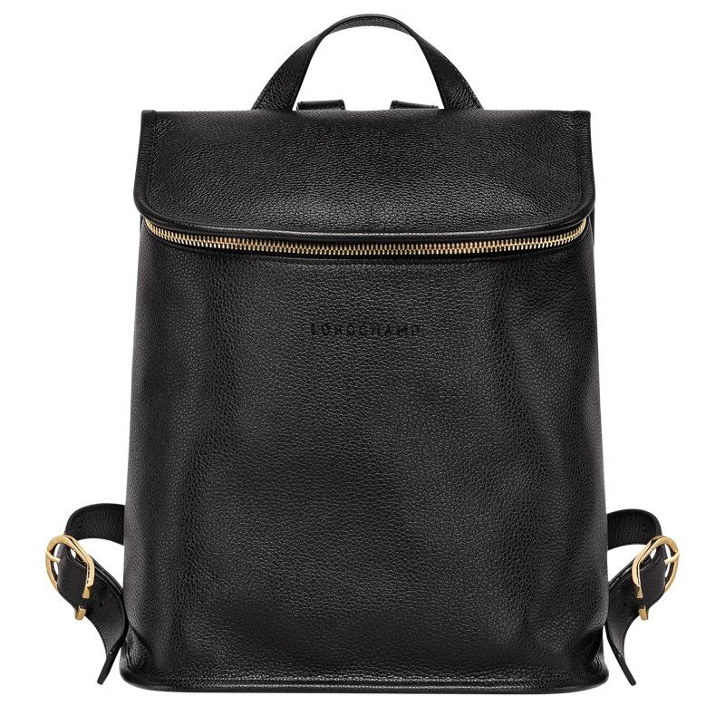 Mochilas Longchamp Le Foulonné Mujer Negros | FZHE-94056