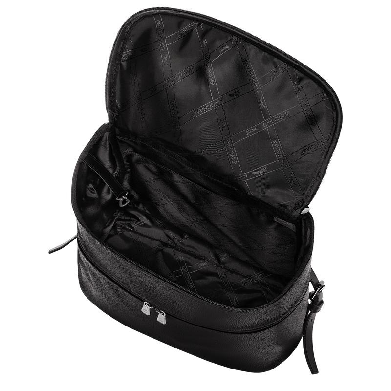 Mochilas Longchamp Le Foulonné Mujer Negros | LRWT-14290