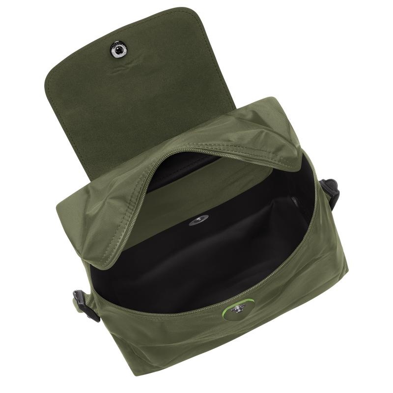 Mochilas Longchamp Le Pliage Green M Hombre Verdes | EDVK-86935