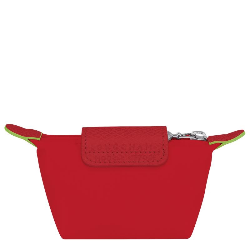 Monederos Longchamp Le Pliage Green Mujer Rojos | RZBG-63804