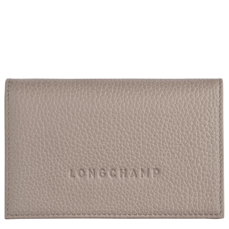 Tarjeteros Longchamp Le Foulonné Hombre Grises | LOBF-81697