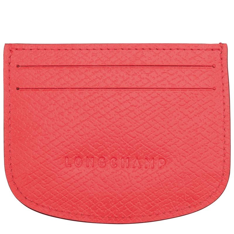 Tarjeteros Longchamp Épure Hombre Rojos | CSFJ-01482