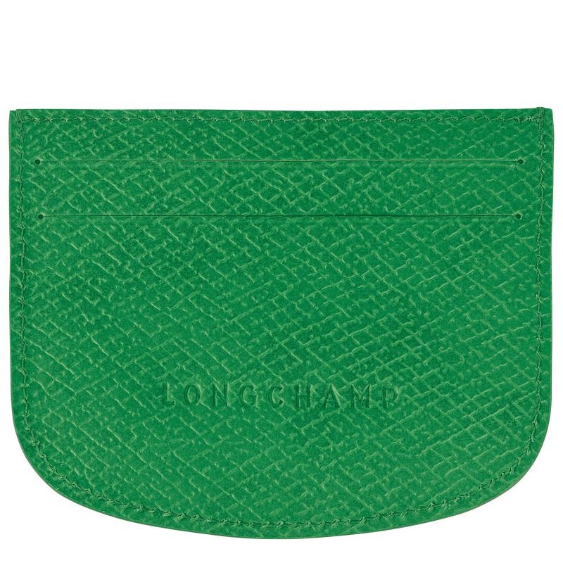 Tarjeteros Longchamp Épure Hombre Verdes | WLEF-58492